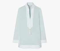 Damen Einfarbige Tunika mit Quasten