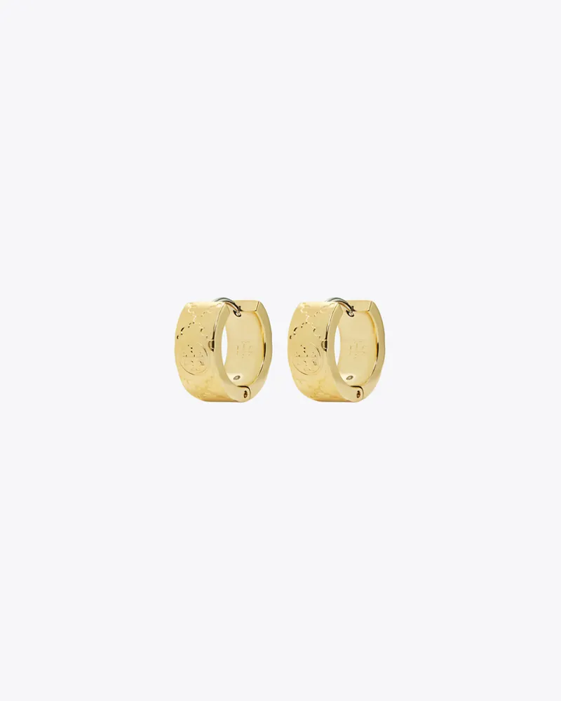 Tory Burch Damen Kleine Creole mit T-Monogramm Tory