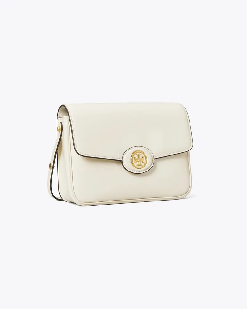 Tory Burch Damen Wandelbare Robinson Schultertasche aus Spazzolatoleder in Gelb Shea