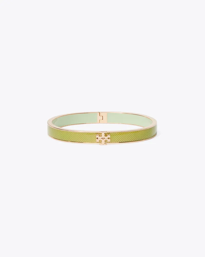 Tory Burch Damen Medium Icon Guilloché Enamel Bracelet Rose