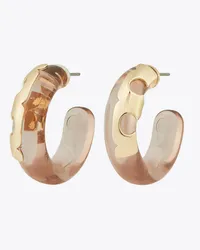 Tory Burch Resin Hoop Earring Tory