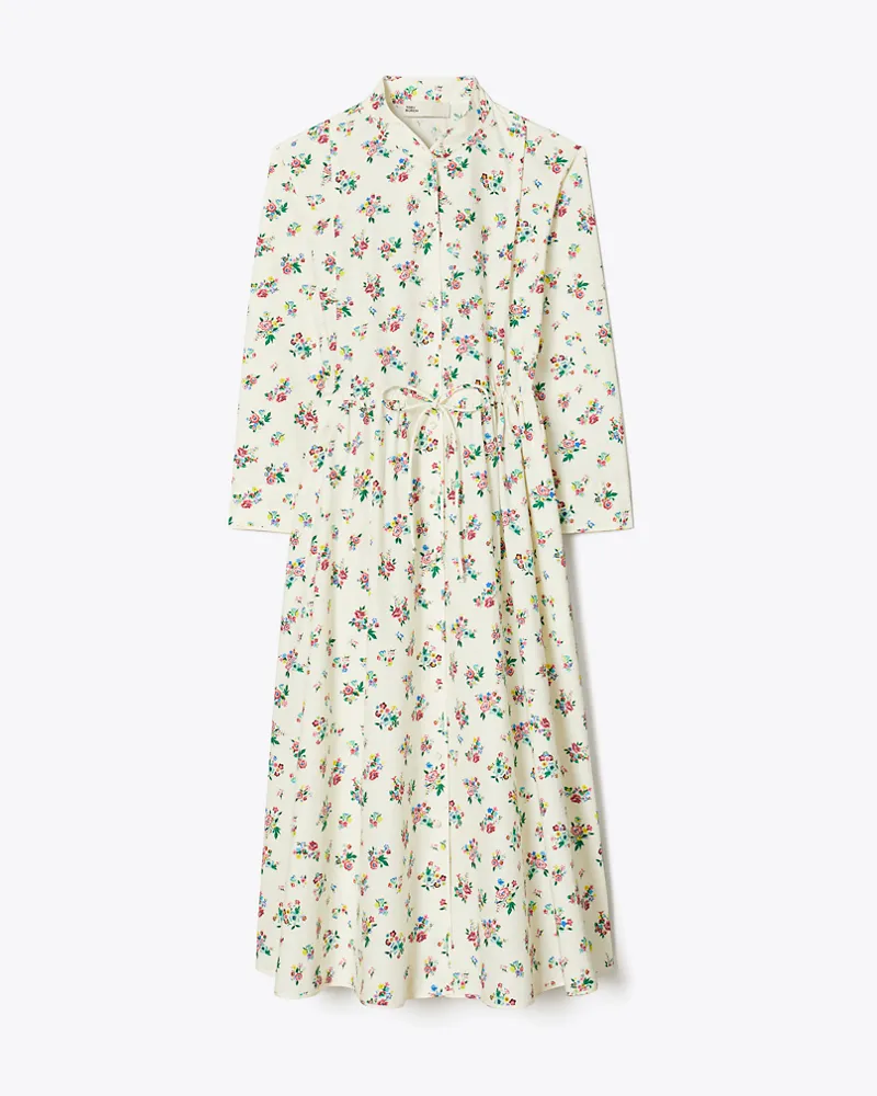 Tory Burch Damen Cotton Shirtdress Multi