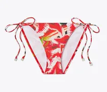 Damen Bedrucktes String-Bikinihöschen
