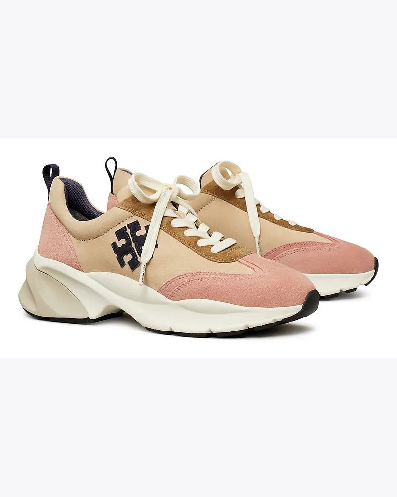 Tory Burch Good Luck Sneaker Tan