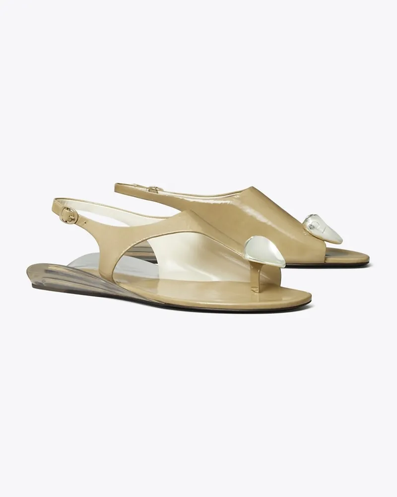 Tory Burch Damen Patos Slingback-Sandale Chateau