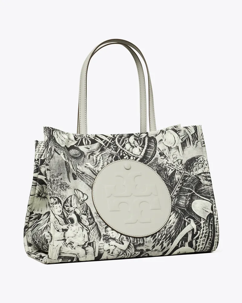 Tory Burch Damen Kleine, bedruckte Ella Tote Bag Alien