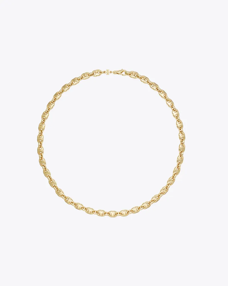 Tory Burch Damen Filigrane Gemini Halskette Light