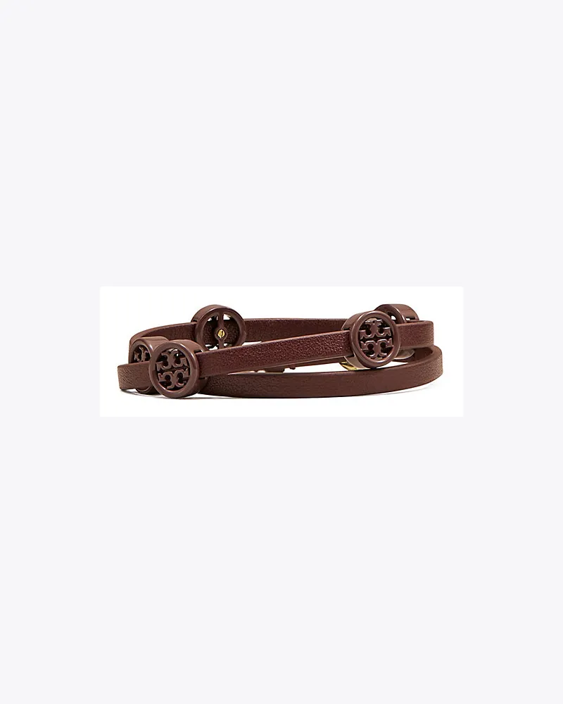 Tory Burch Doppelreihiges Miller Wickelarmband Mit Emaille 