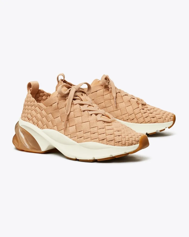 Tory Burch Damen Gewebte Good Luck Sneaker Vintage