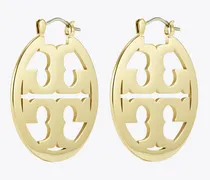 Damen Kleine Icon Creole in Gold