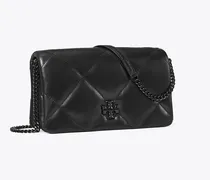 Damen Kira Geldbörse mit Rautensteppung und Kette