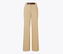 Damen Baumwollhose mit Gürtel