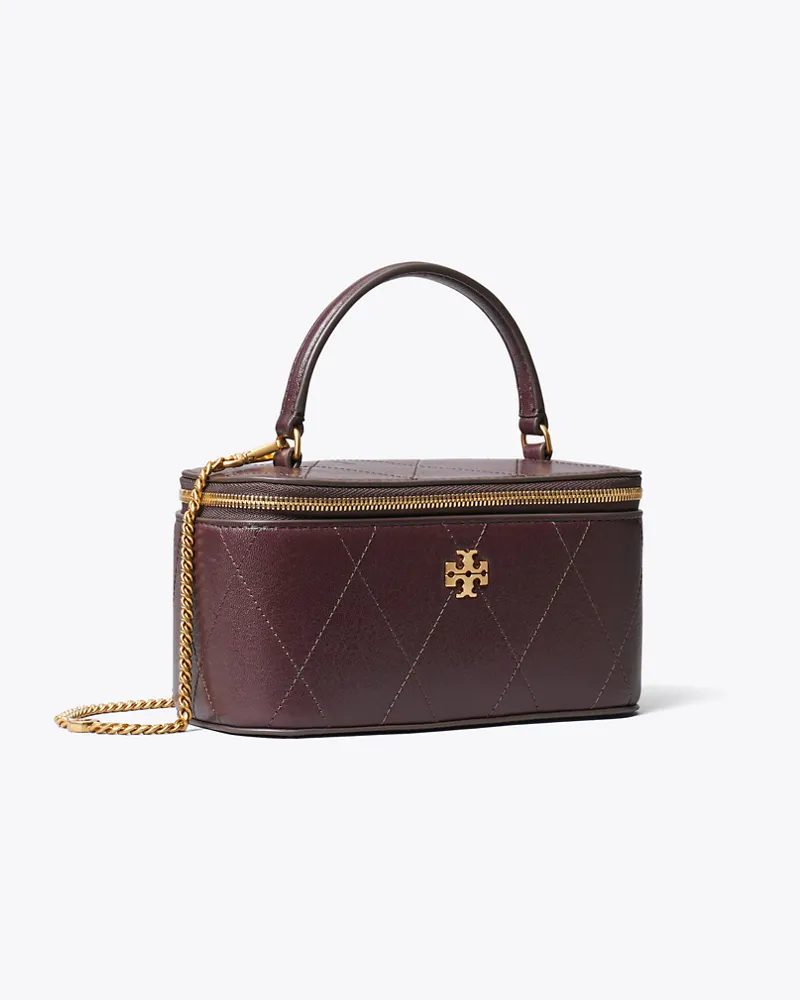 Tory Burch Gesteppte Charlie Kosmetiktasche Vintage