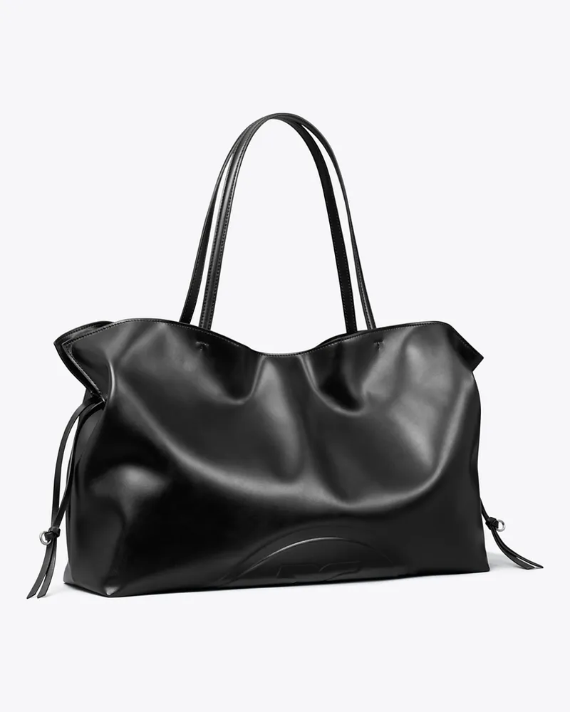 Tory Burch Damen Ella natuura™ Tote Bag mit Kordelzug Black