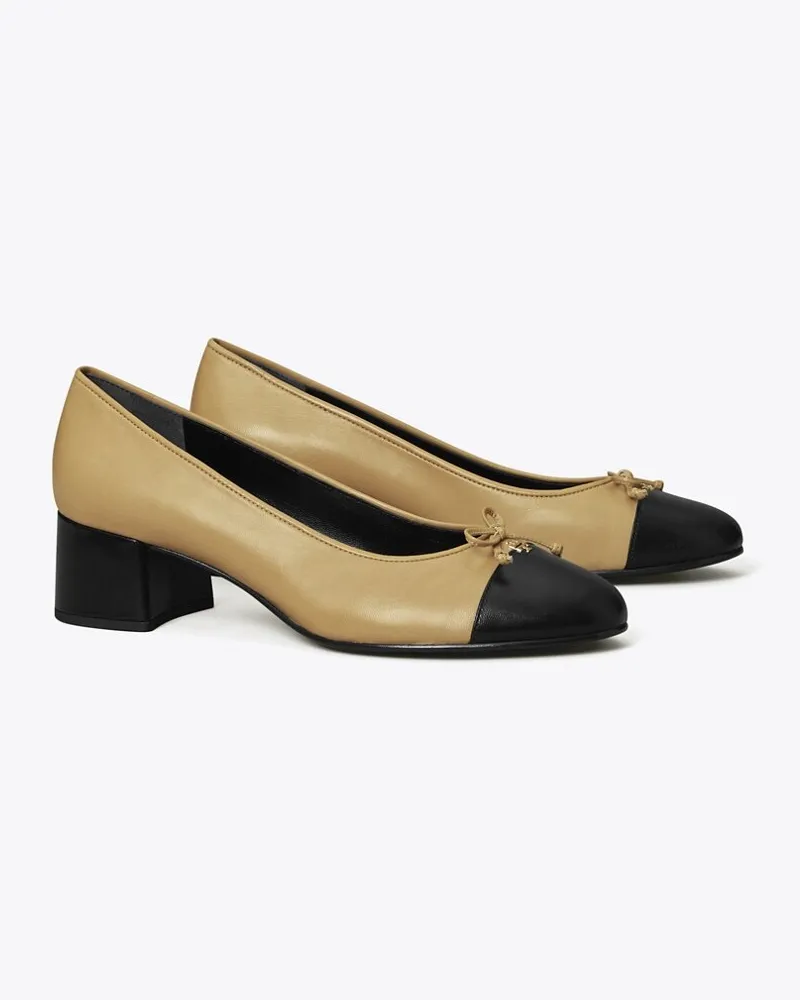 Tory Burch Damen Pumps mit Zehenkappe in Schwarz Ginger