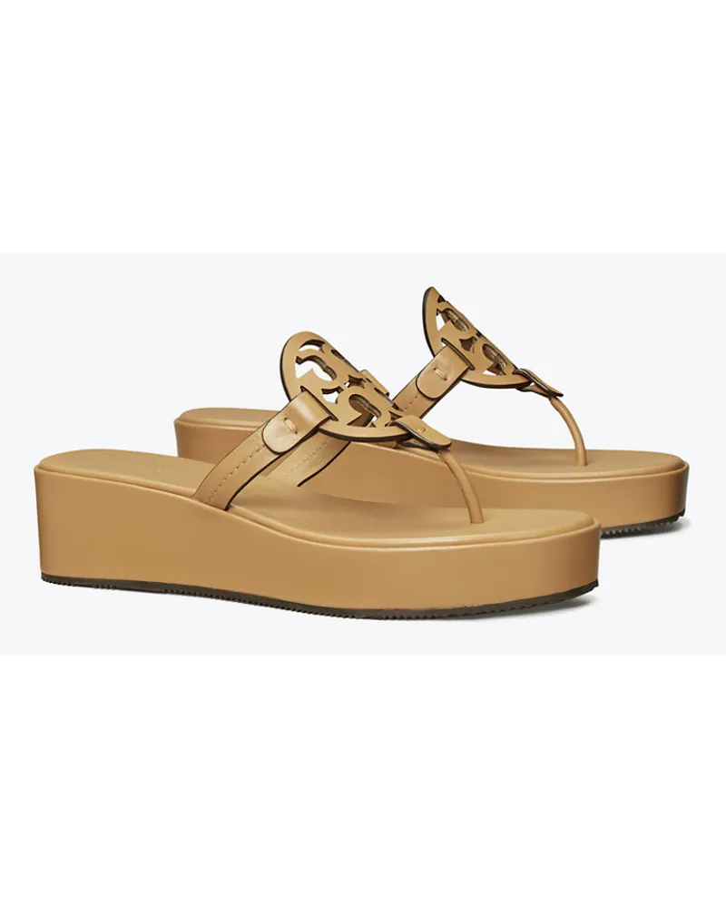 Tory Burch Miller Wedge Sandal Ginger