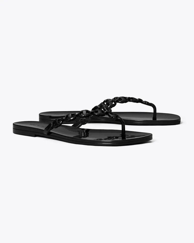 Tory Burch Damen Gemini Link Jelly Black