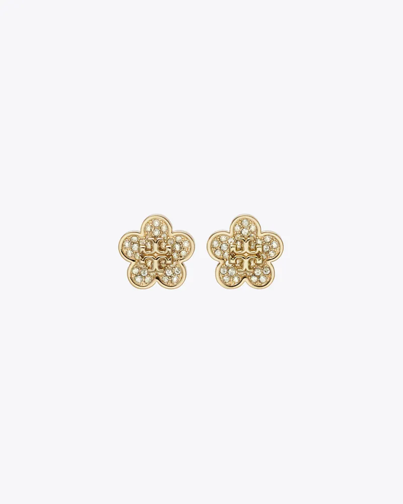 Tory Burch Damen Forget Me Not Pavé-Ohrstecker Tory