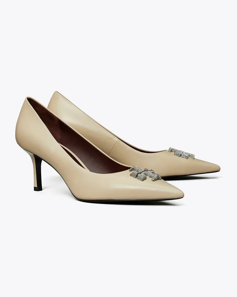 Tory Burch Damen Eleanor Pavé-Pumps Stone