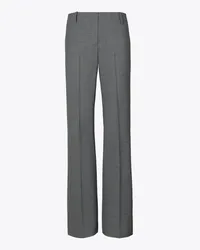 Tory Burch Stretch Flannel Pant Gray