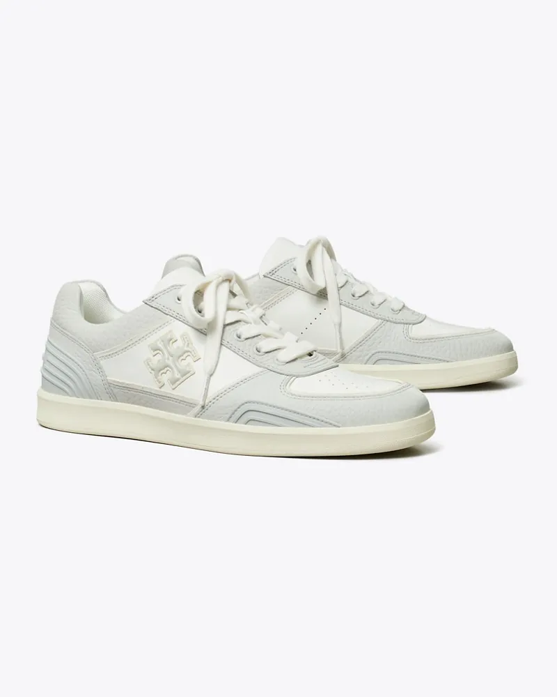 Tory Burch Damen Clover Court Sneaker White