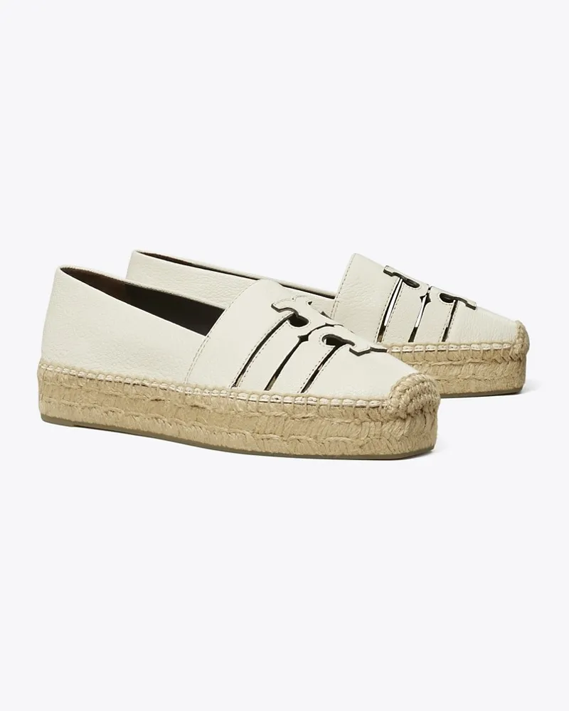 Tory Burch Damen Ines Plateau-Espadrille Light