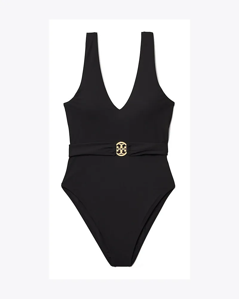 Tory Burch Miller Badeanzug Mit Tiefem Ausschnitt 
