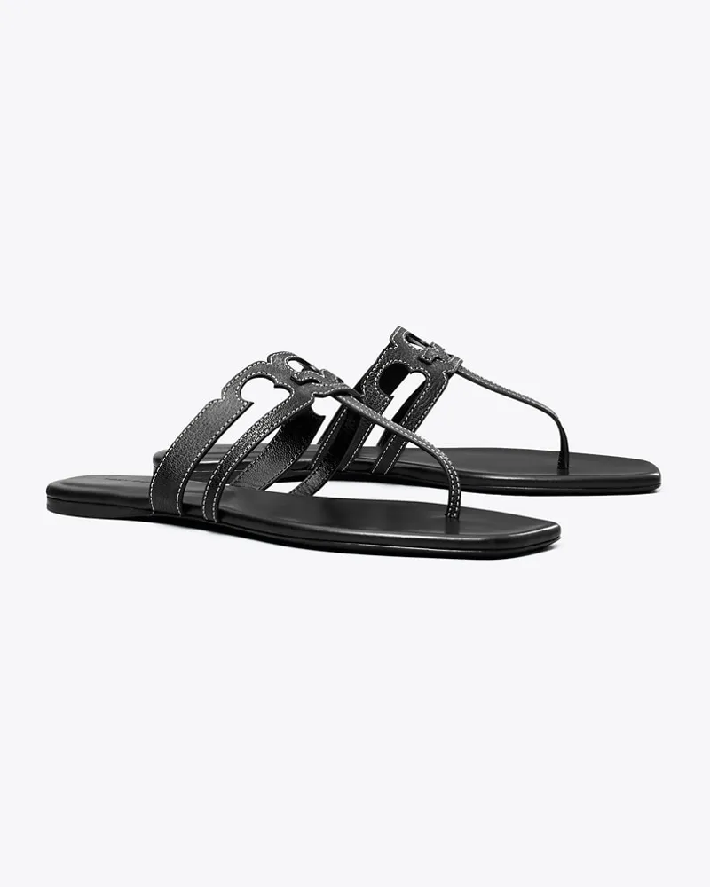 Tory Burch Damen Ines Sandale mit T-Riemen Perfect