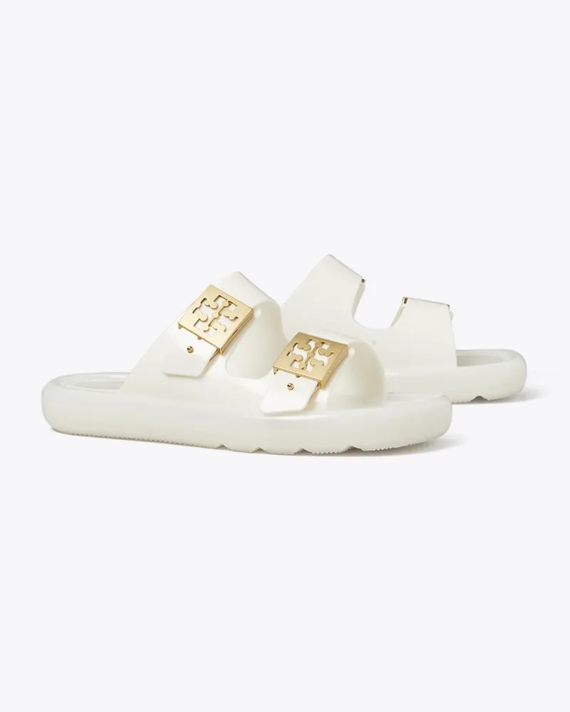 Tory Burch Damen Bubble Jelly mit Schnalle Ivory