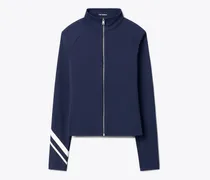 Damen Chevronjacke mit durchgehendem Reißverschluss