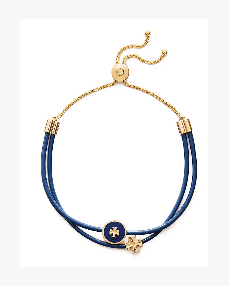Tory Burch Kira Armband Mit Emaille Und Schiebeverschluss 