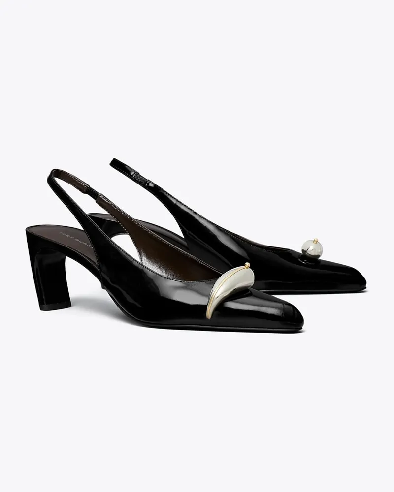 Tory Burch Slingback mit Absatz und Piercingdetail Perfect