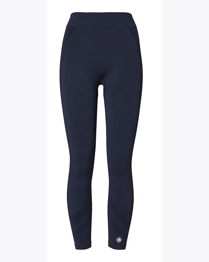 Tory Sport Nahtlose 7/8-Leggings Mit Hohem Bund Tory