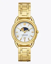 Tory Burch Miller Moon Watch White