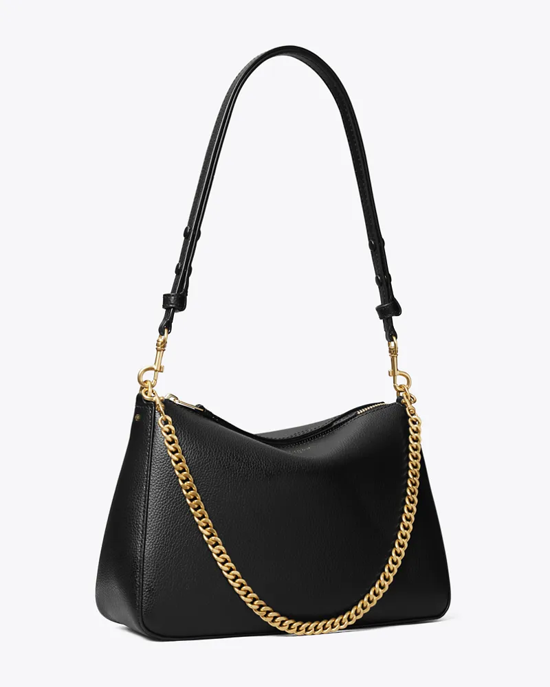 Tory Burch Damen Perry Schultertasche Black