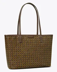 Tory Burch Small Ever-Ready Zip Tote Chocolate