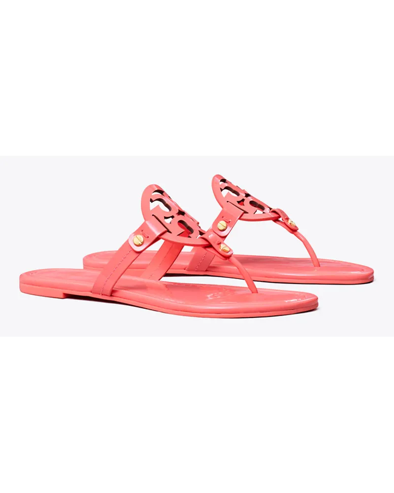 Tory Burch Miller Patent Sandal Coral