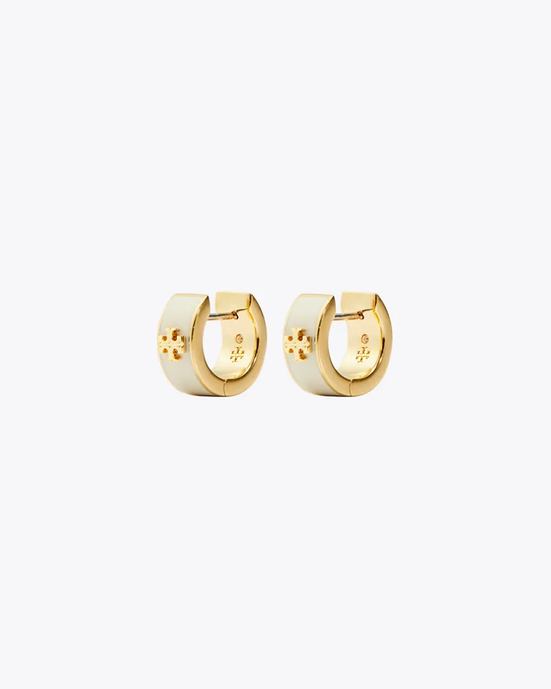 Tory Burch Icon Huggie Ohrringe Tory