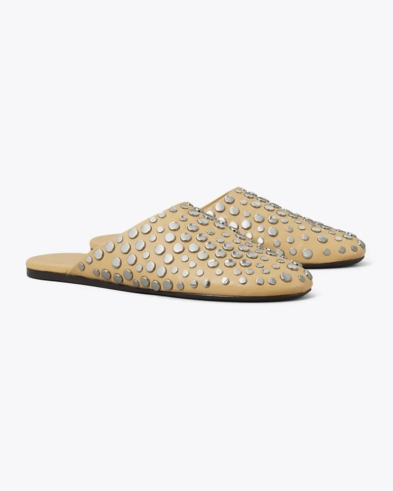 Tory Burch Damen Pantolette mit Nieten Cantucci