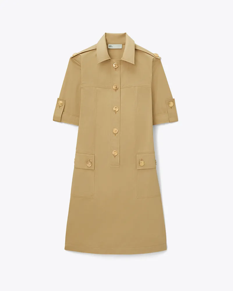 Tory Burch Damen Freizeitkleid in Beige Safari