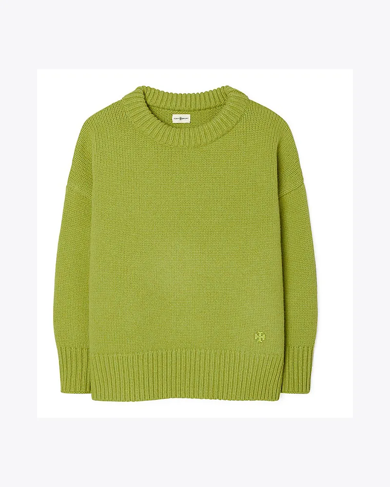 Tory Sport Pullover Aus Merinowolle Cress