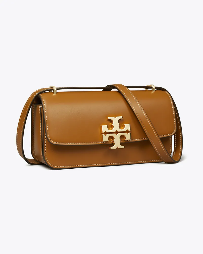 Tory Burch Damen Kleine, rechteckige Eleanor Tasche Whiskey