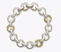 Damen Halskette mit Piercingdetail