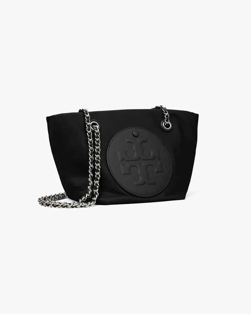 Tory Burch Damen Small Ella Chain Crossbody Black