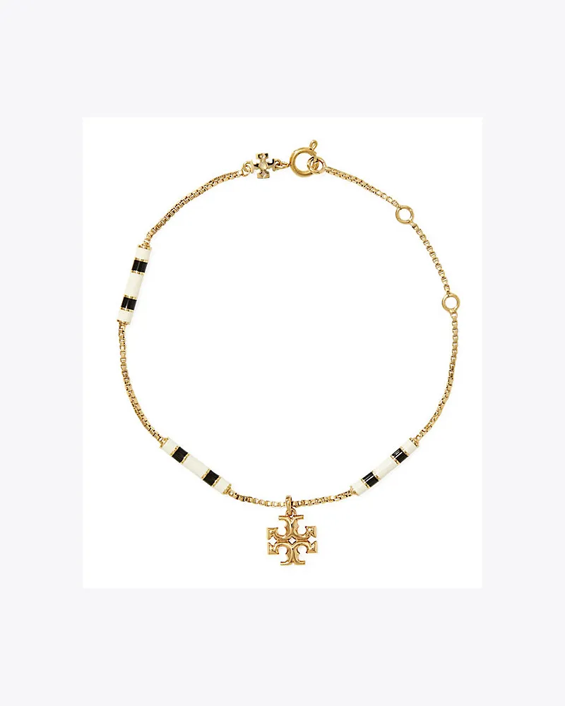 Tory Burch Kira Armband Mit Emailleleisten 