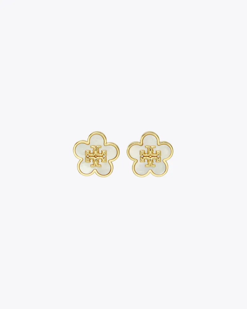 Tory Burch Damen Kira Blumenohrstecker Tory