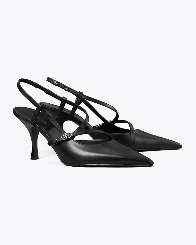 Tory Burch Damen Pumps mit Doppel-T und Schnalle Perfect