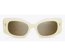 Miller Pushed Rectangle Sunglasses