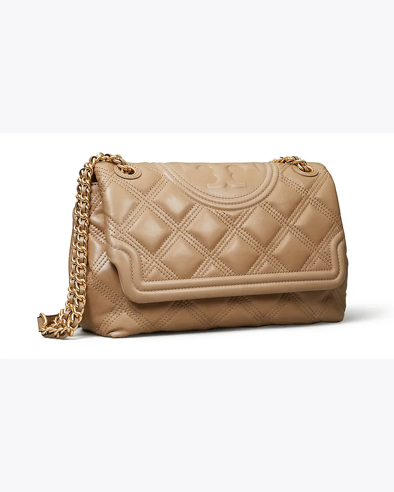 Tory Burch Weiche, Glänzende, Wandelbare Fleming Schultertasche 