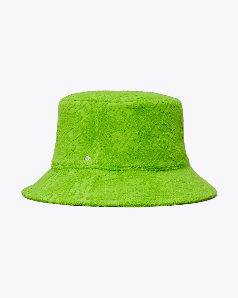 Tory Burch Damen Terry Bucket Hat Bright